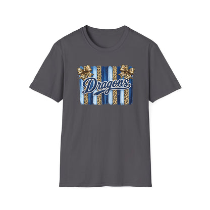 School Spirit Collection - Leopard Stripe T-Shirt