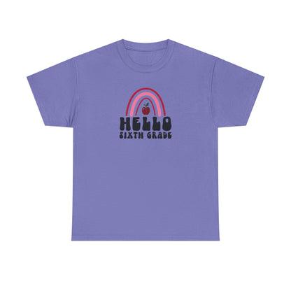 Sixth Grade Teacher T-Shirt - Cute Back-to-School Tee -  Teacher Team Tee