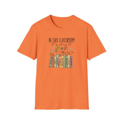 In This Classroom It Is Okay To T-Shirt