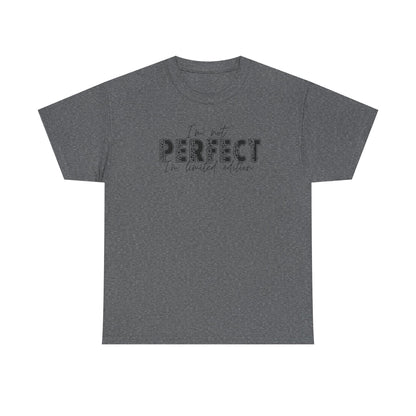 I’m Not Perfect, I’m Limited Edition Leopard Print Tee – Inspirational Graphic T-Shirt