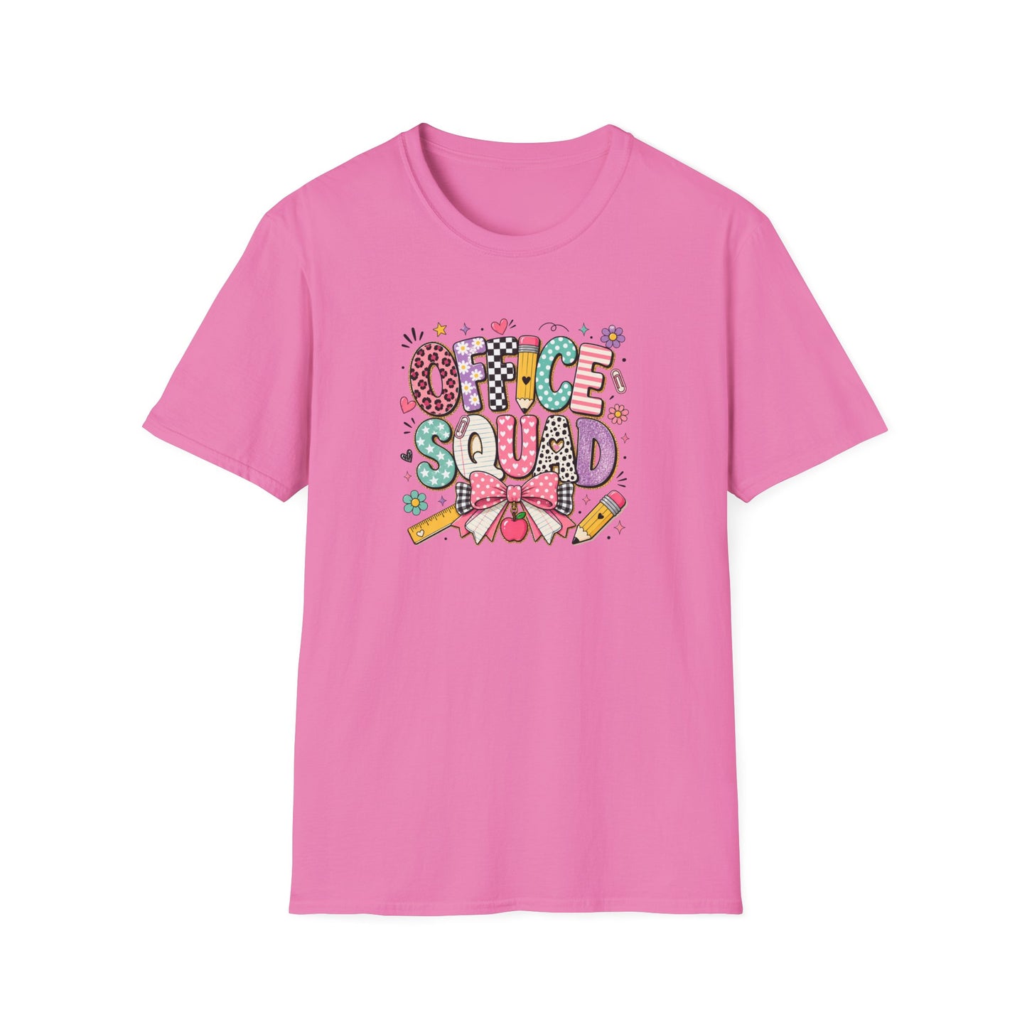 Office Squad T-Shirt — Cute Colorful Back-to-Work Graphic Tee