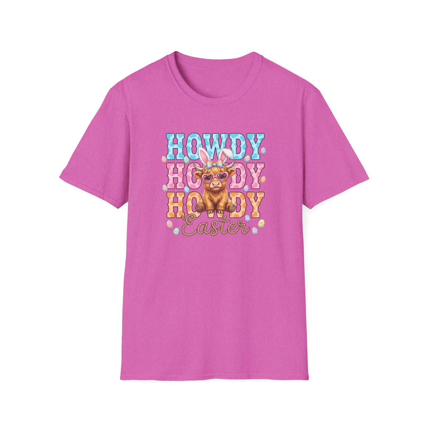 Howdy Easter Tee — Cute Bunny Cowpoke Graphic T-Shirt