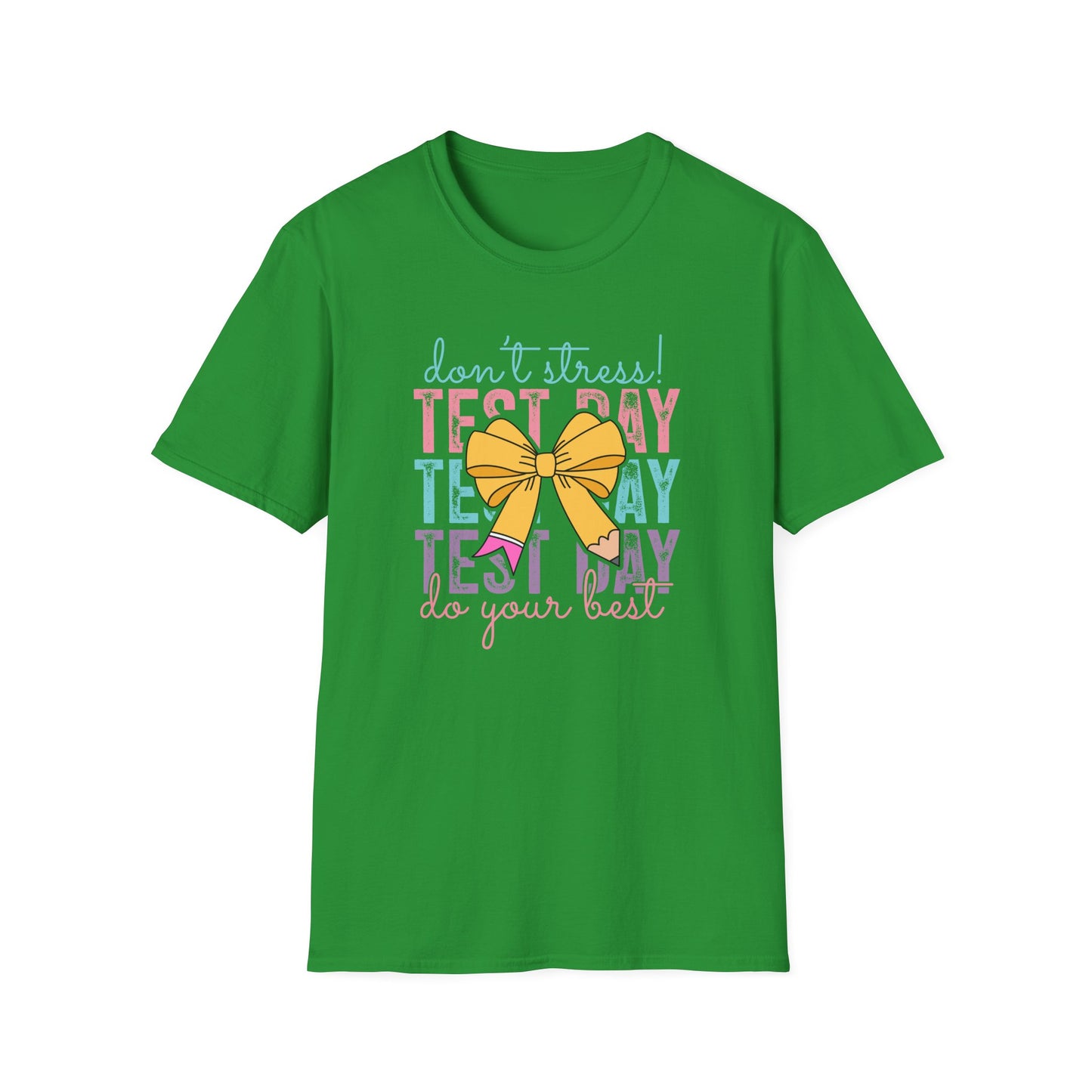 Motivational Testing Shirt – Cute Teacher Tee for State Exams | Encouragement Test Day Outfit - Test Day