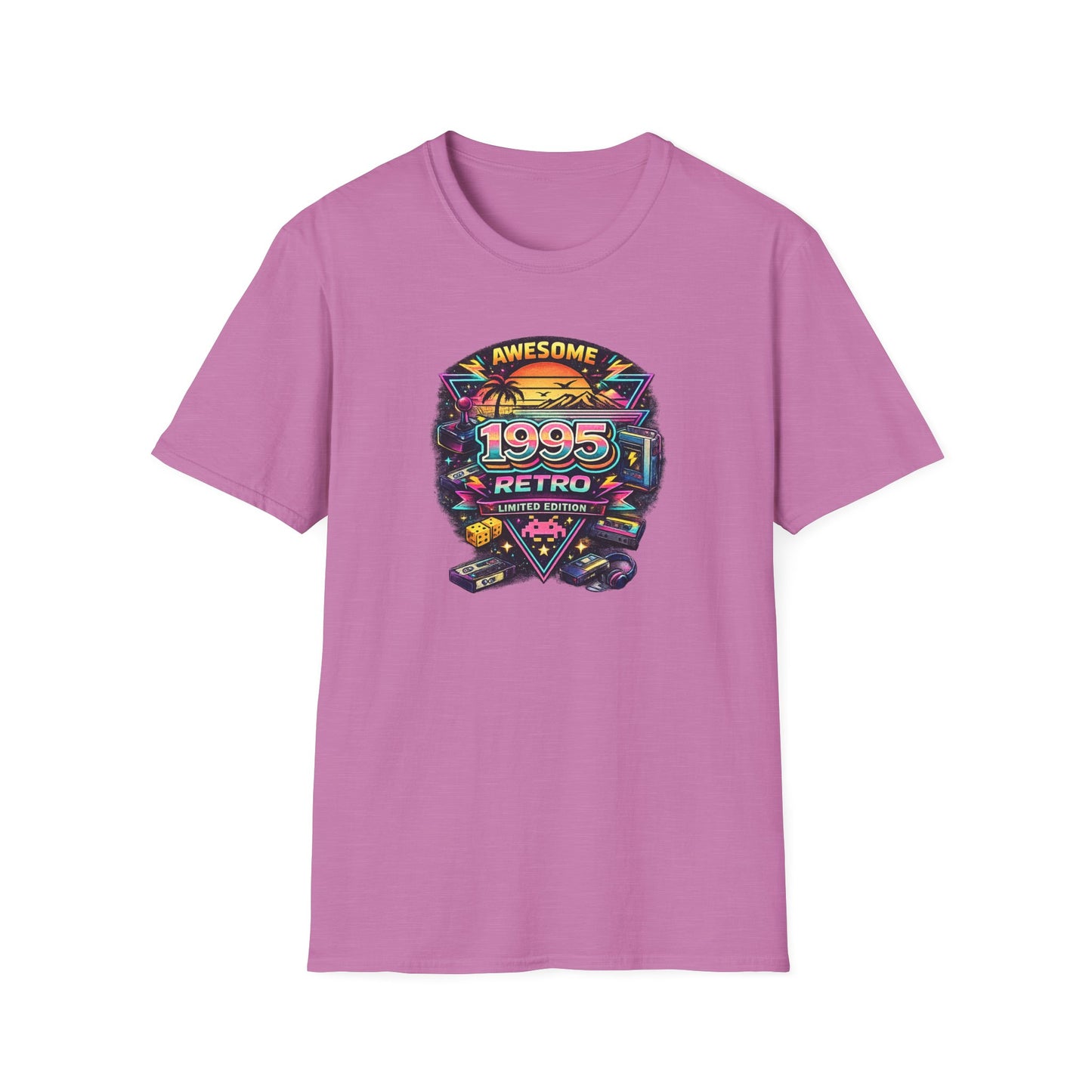 Vintage 1995 Retro Shirt – 90s Nostalgia Graphic Tee | Retro Gamer Aesthetic T-Shirt