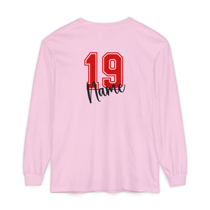 Personalized Baseball Mama Shirt – Custom Player Name & Number Back