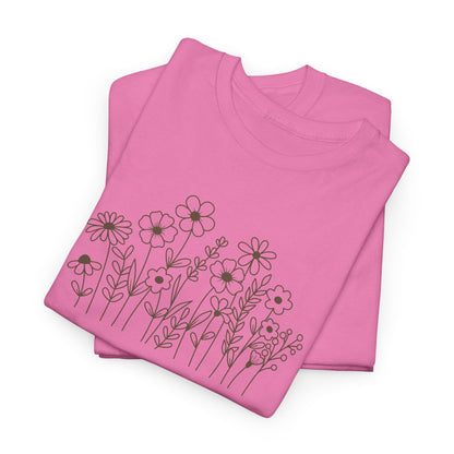 Floral Graphic Tees – Inspirational & Botanical Aesthetic T-Shirts for Women