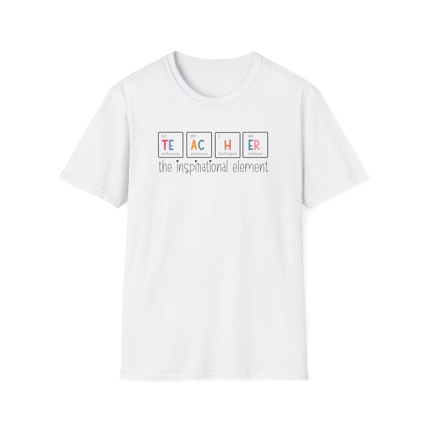 Teacher Periodic Table Shirt | Teacher The Inspirational Element Graphic Tee | Science Teacher Gift