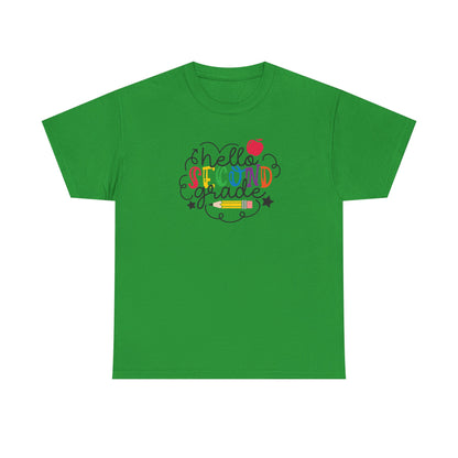Hello Second Grade Shirt -Perfect for Everyday Wear