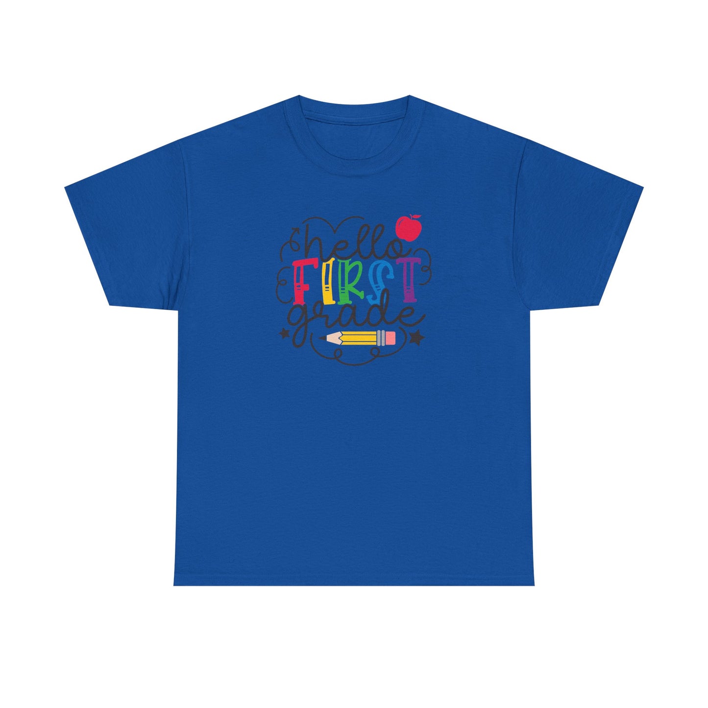 Hello First Grade Shirt 🍎