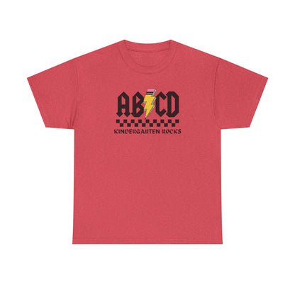 Kindergarten Rocks - Fun Grade Level Teacher Team Shirt for Everyday Fun