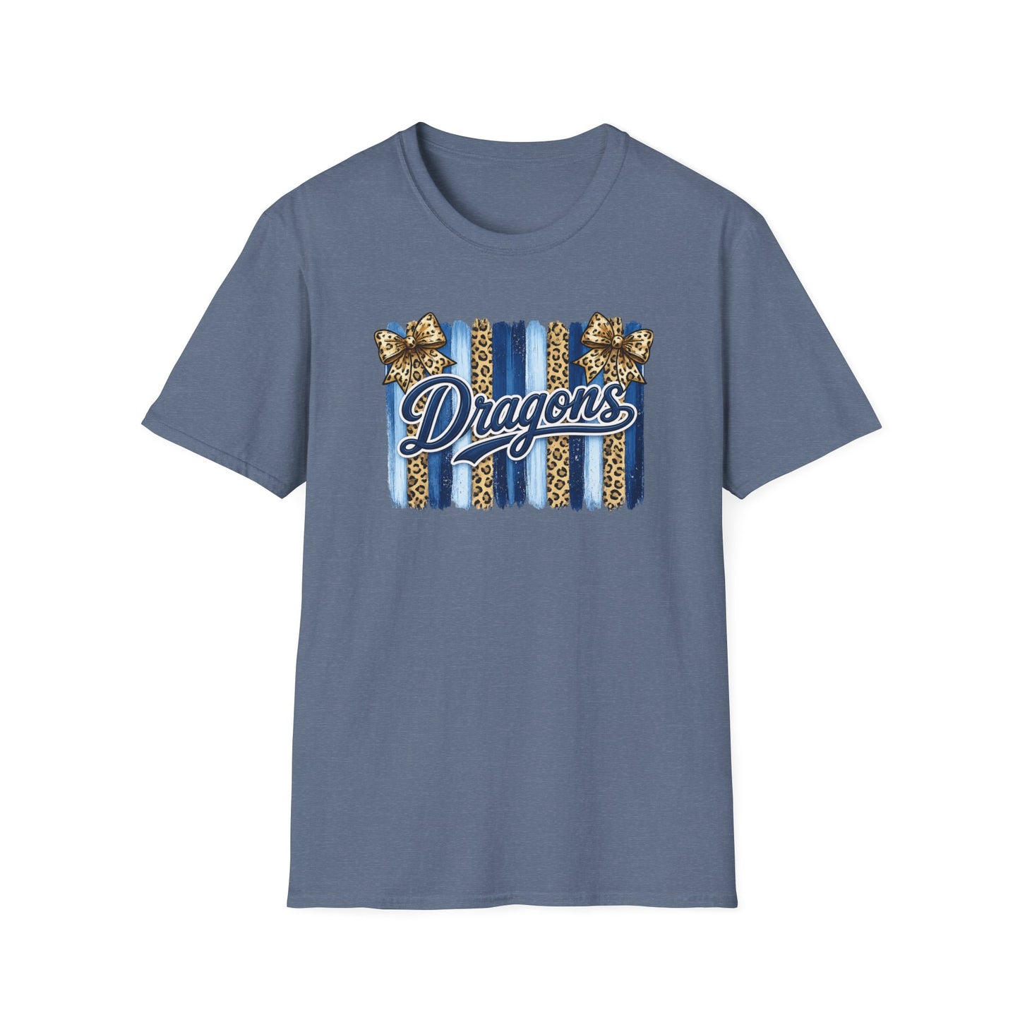 School Spirit Collection - Leopard Stripe T-Shirt