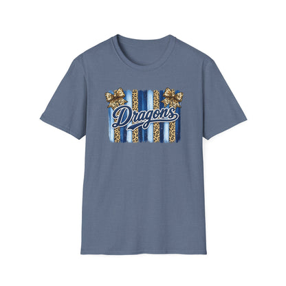 School Spirit Collection - Leopard Stripe T-Shirt