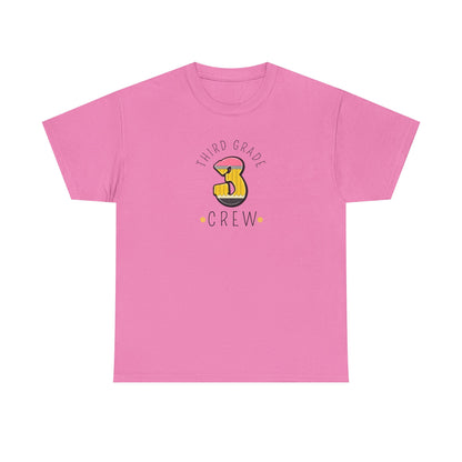 Third Grade Crew Shirt - Great for Spirit Days & School Events
