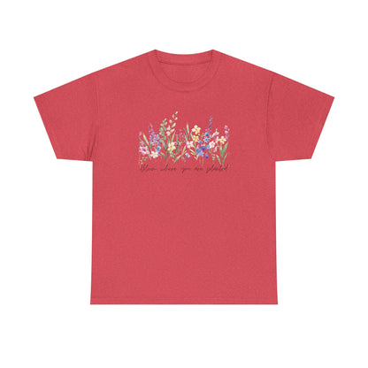 Floral Graphic Tees – Inspirational & Botanical Aesthetic T-Shirts for Women