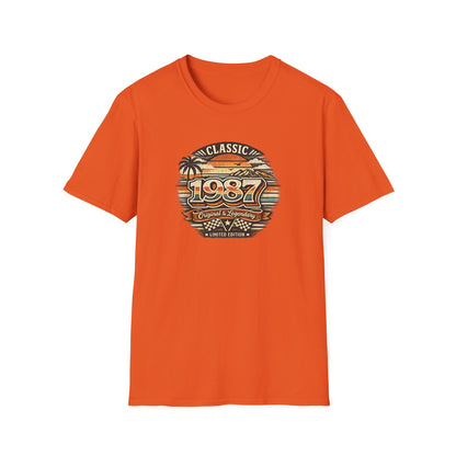 Vintage 1987 Classic Birthday Shirt – Retro Birth Year T-Shirt