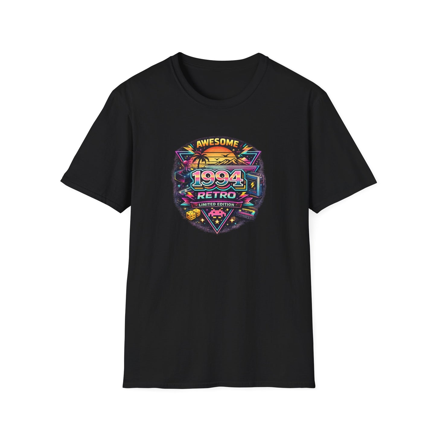 Vintage 1994 Retro Shirt – 90s Nostalgia Graphic Tee | Retro Gamer Aesthetic T-Shirt