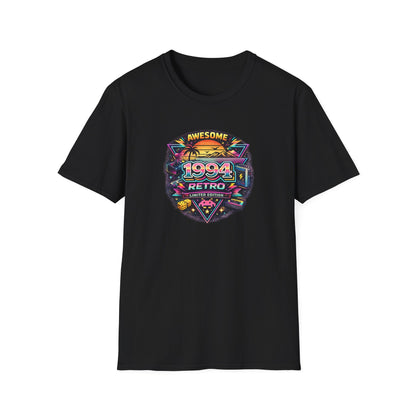 Vintage 1994 Retro Shirt – 90s Nostalgia Graphic Tee | Retro Gamer Aesthetic T-Shirt
