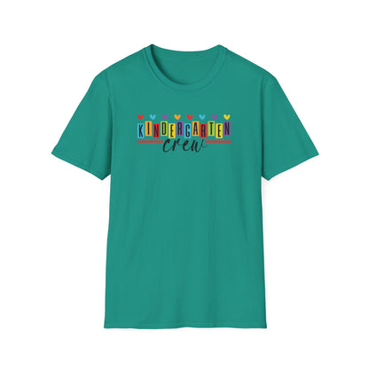 Kindergarten Crew Teacher Shirt | Back to School Teacher Tee