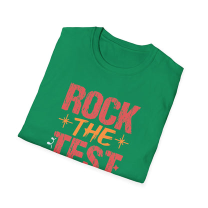Rock the Test T-Shirt — Teacher State Testing Tee - Motivational Exam Prep Tee for Students