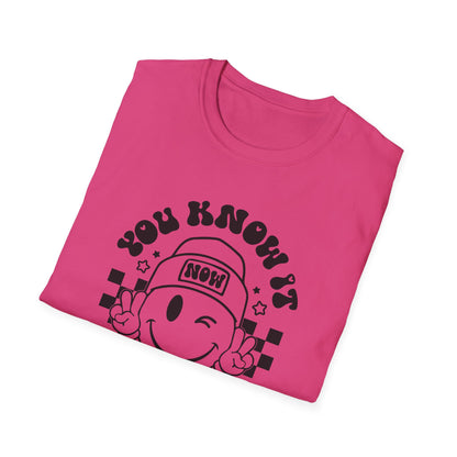 You Know It, Now Show It T-shirt - State Testing T-shirts - Winky Eye Smiley Face