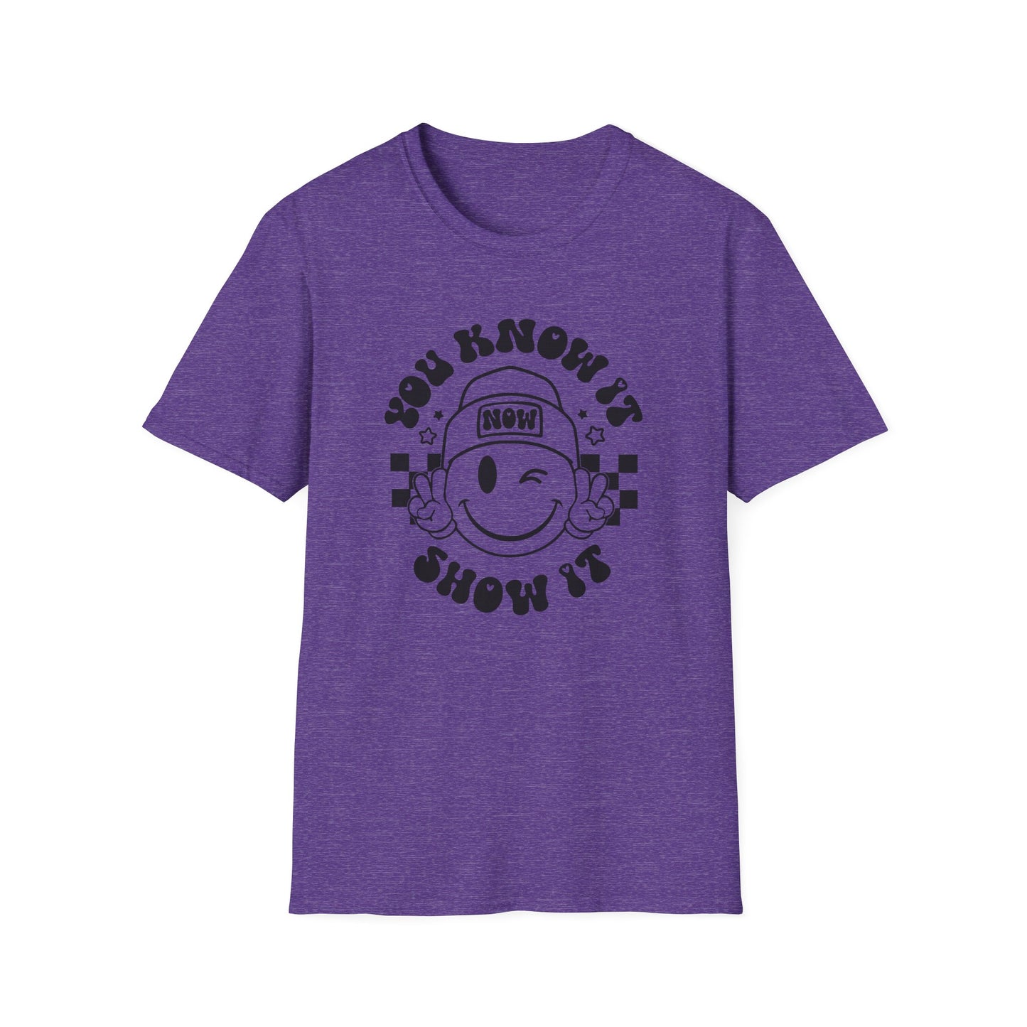 You Know It, Now Show It T-shirt - State Testing T-shirts - Winky Eye Smiley Face