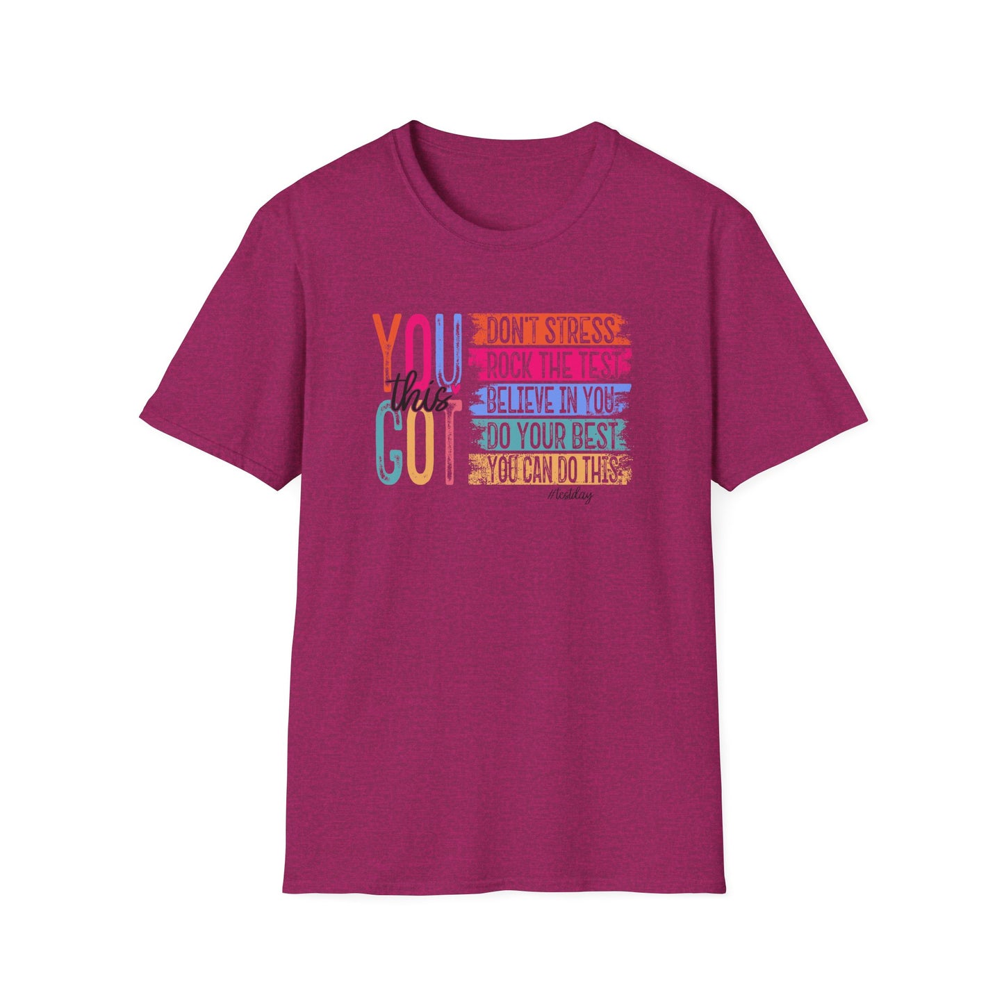 T-Shirt — "You Got This" Inspirational Motivational Graphic Tee - State Testing Tee