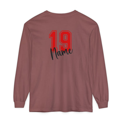 Personalized Baseball Mama Shirt – Custom Player Name & Number Back