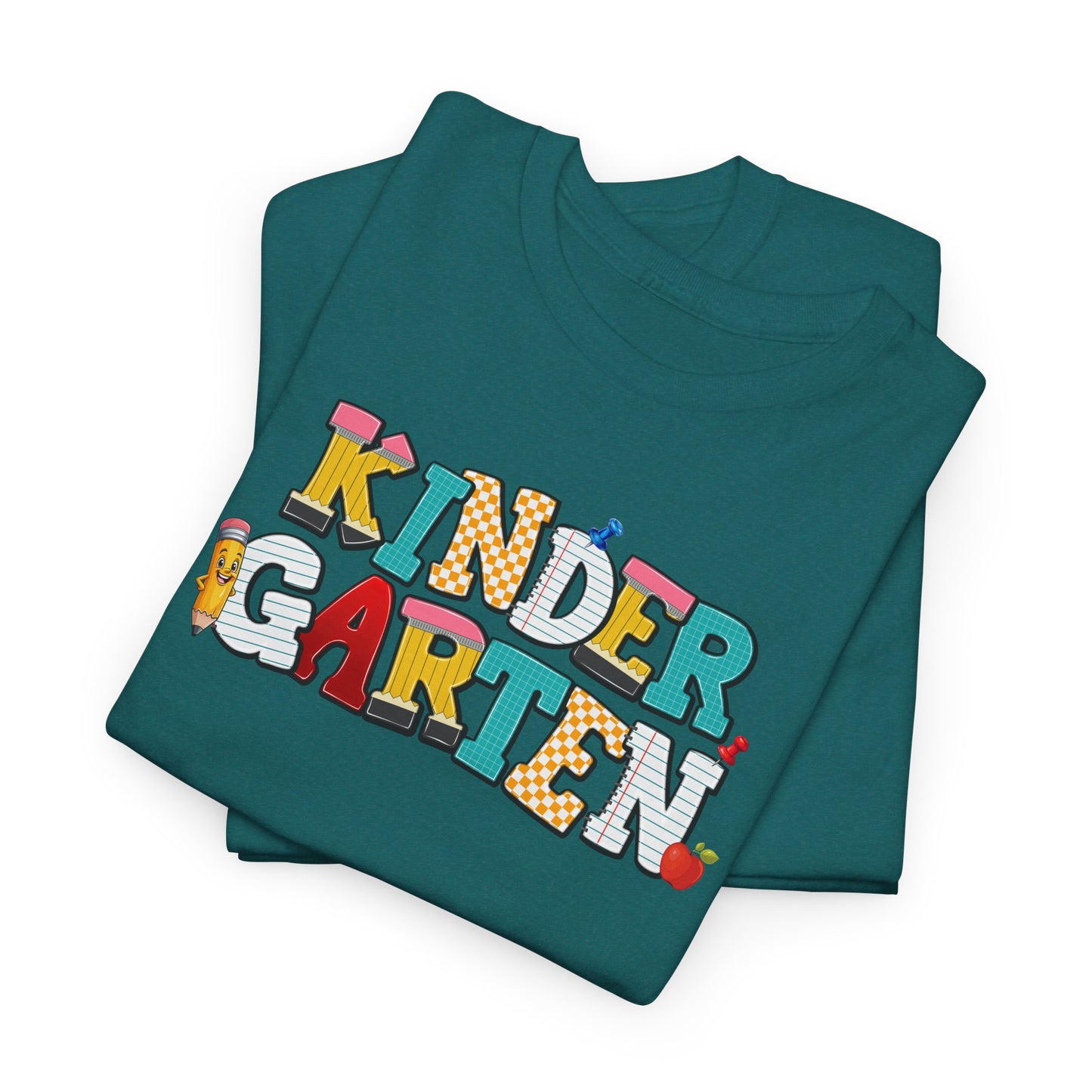 Kindergarten Teacher Team Shirt | Colorful School Staff Tee | Back To School Teacher Gift