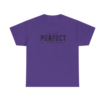 I’m Not Perfect, I’m Limited Edition Leopard Print Tee – Inspirational Graphic T-Shirt