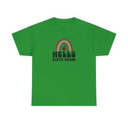 Sixth Grade Teacher T-Shirt - Cute Back-to-School Tee -  Teacher Team Tee
