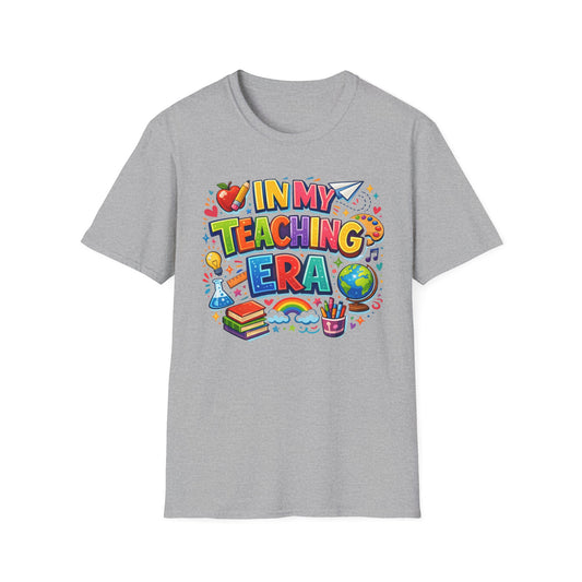 In My Teaching Era” Graphic Tee – For the Educator Who Slays the Day