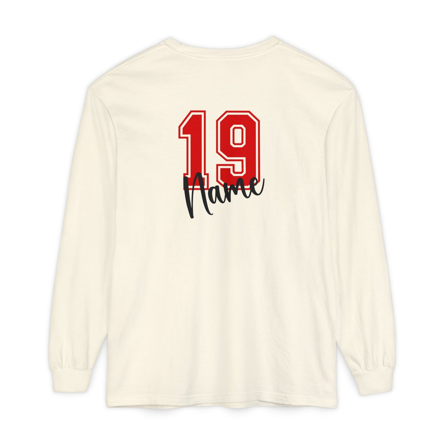 Personalized Baseball Mama Shirt – Custom Player Name & Number Back – Varsity Sports Mom Tee – Game Day Shirt