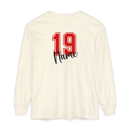 Personalized Baseball Mama Shirt – Custom Player Name & Number Back