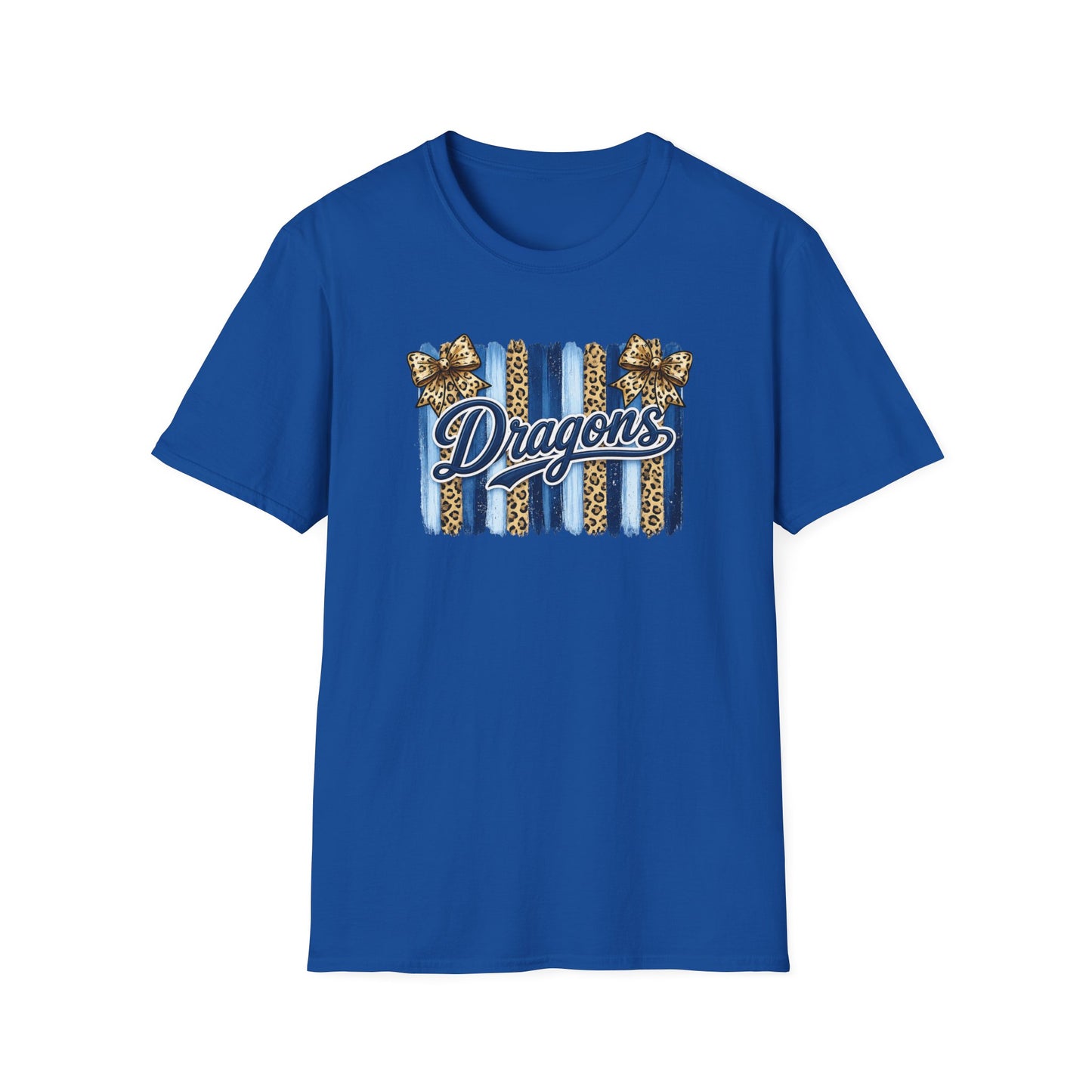 School Spirit Collection - Leopard Stripe T-Shirt