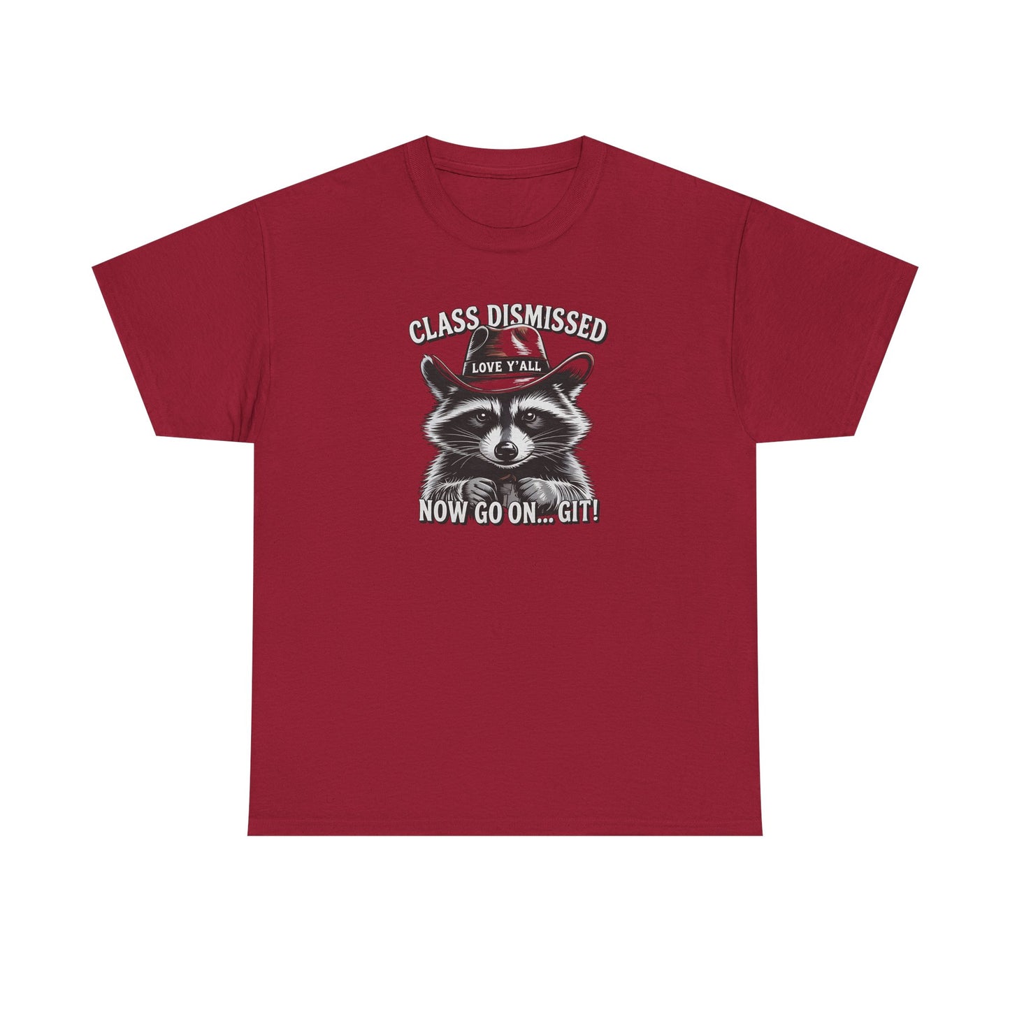 Raccoon Graphic Tee - Class Dismissed Raccoon Teacher Shirt