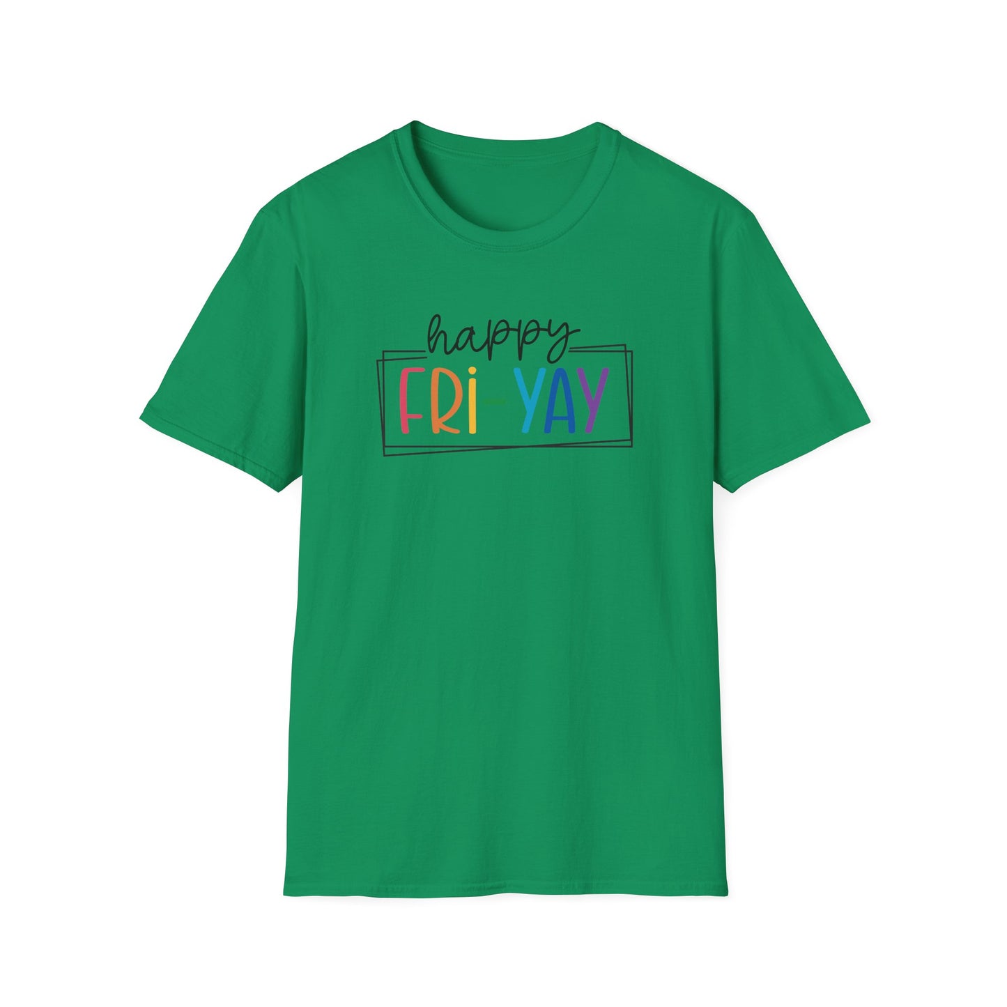 Happy Fri-YAY Teacher Shirt – Casual Classroom Tee
