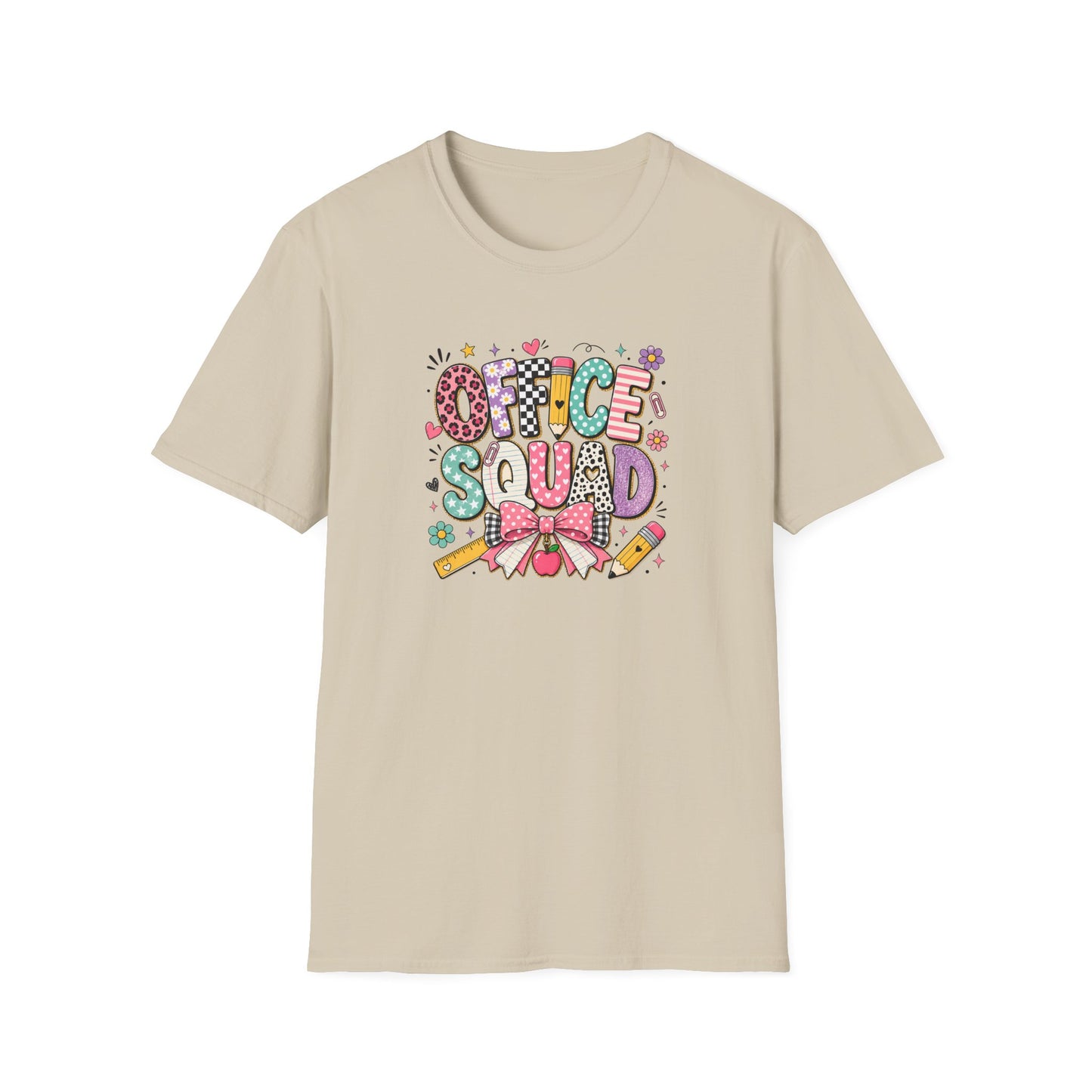 Office Squad T-Shirt — Cute Colorful Back-to-Work Graphic Tee