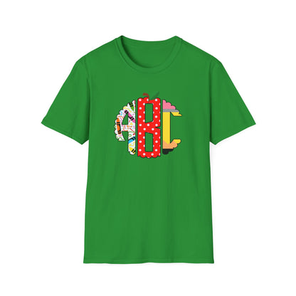 ABC Teacher Shirt | Back to School Graphic Tee | Apple Pencil Crayon Teacher Shirt