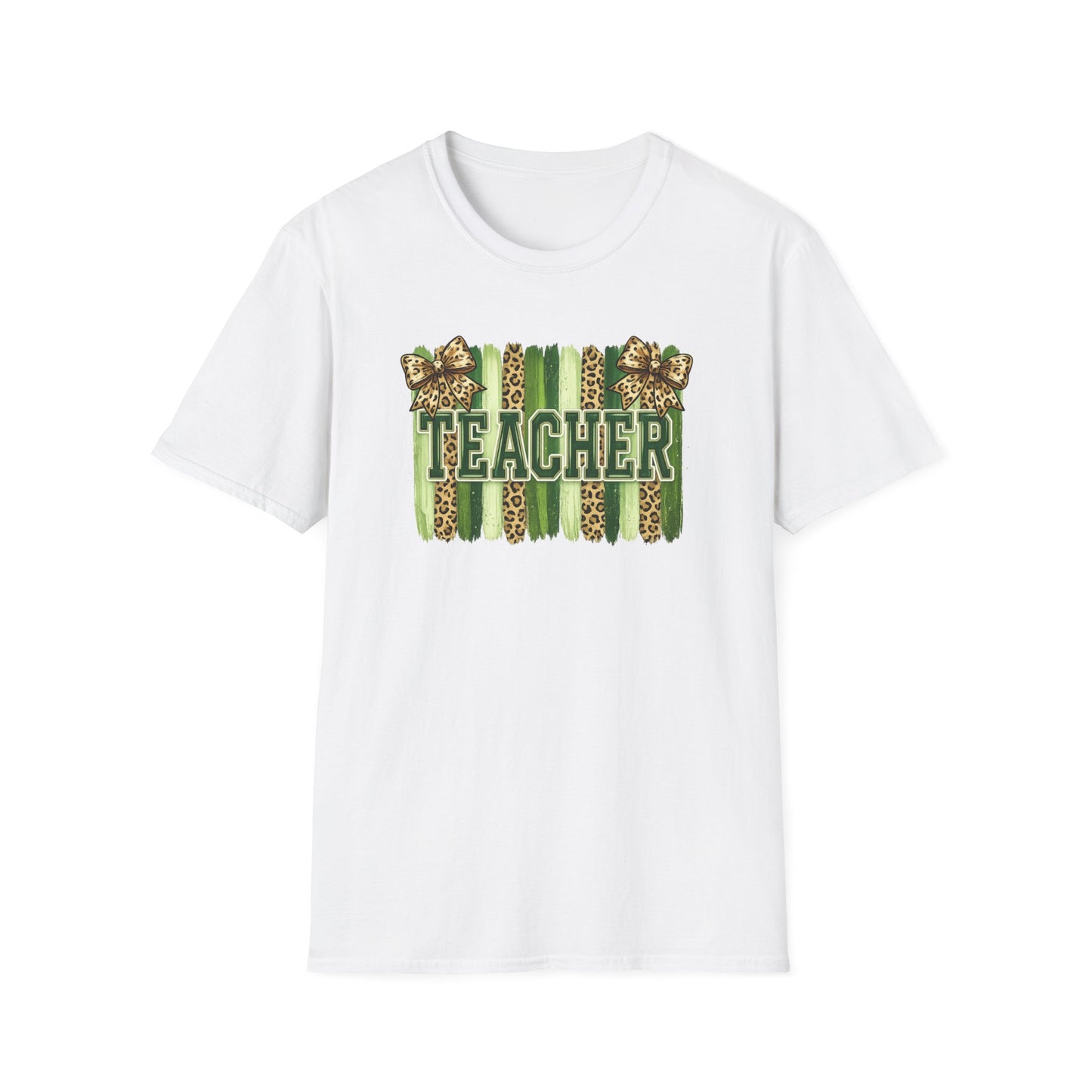 School Spirit Collection - Leopard Stripe T-Shirt