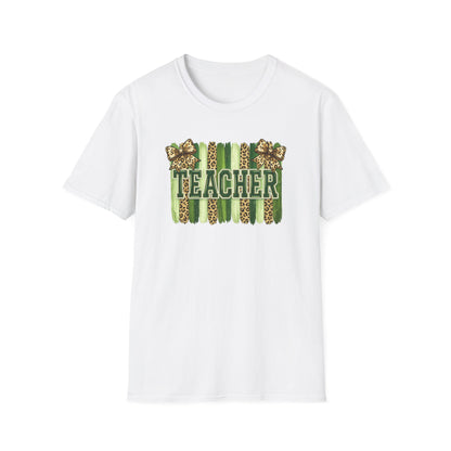 School Spirit Collection - Leopard Stripe T-Shirt