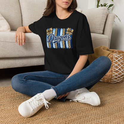 School Spirit Collection - Leopard Stripe T-Shirt