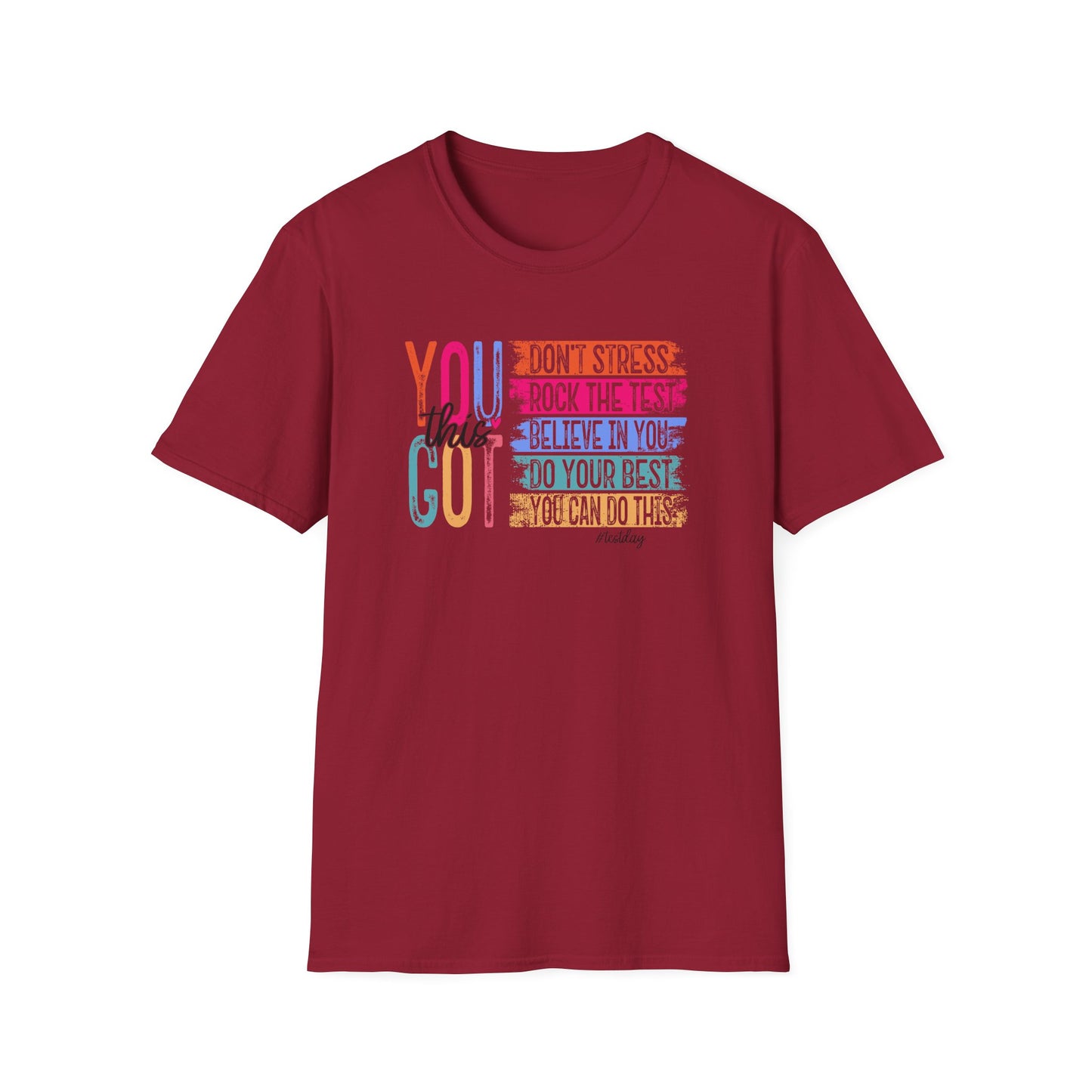 T-Shirt — "You Got This" Inspirational Motivational Graphic Tee - State Testing Tee