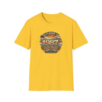 Vintage 1987 Classic Birthday Shirt – Retro Birth Year T-Shirt