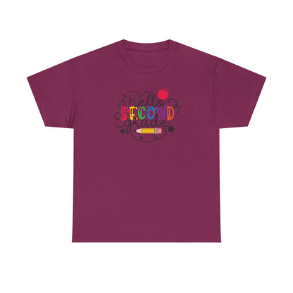 Hello Second Grade Shirt -Perfect for Everyday Wear