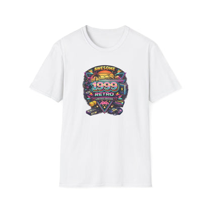 Vintage 1999 Retro Shirt – 90s Nostalgia Graphic Tee | Retro Gamer Aesthetic T-Shirt