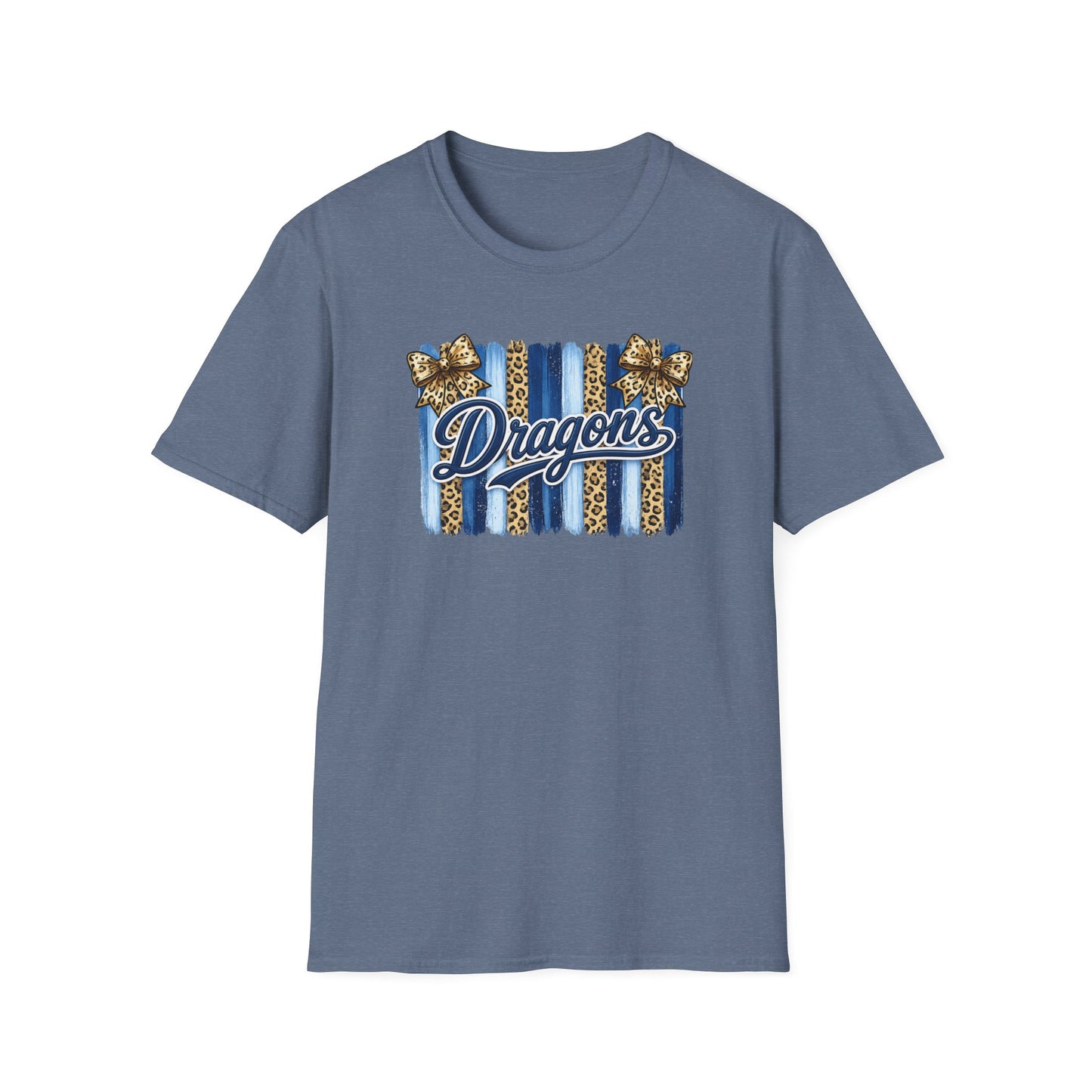 School Spirit Collection - Leopard Stripe T-Shirt