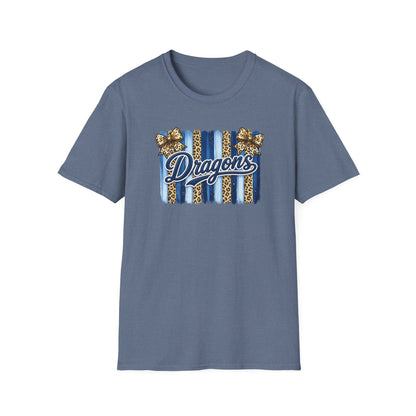 School Spirit Collection - Leopard Stripe T-Shirt
