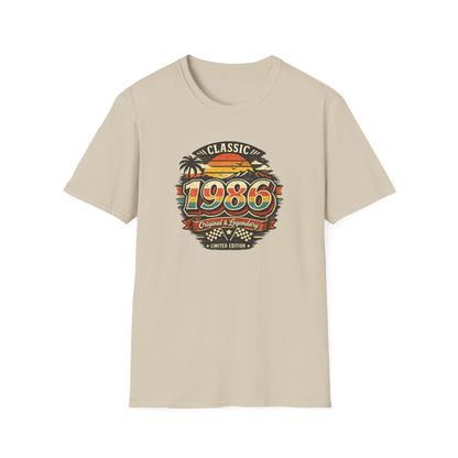 Vintage 1986 Classic Birthday Shirt – Retro Birth Year T-Shirt