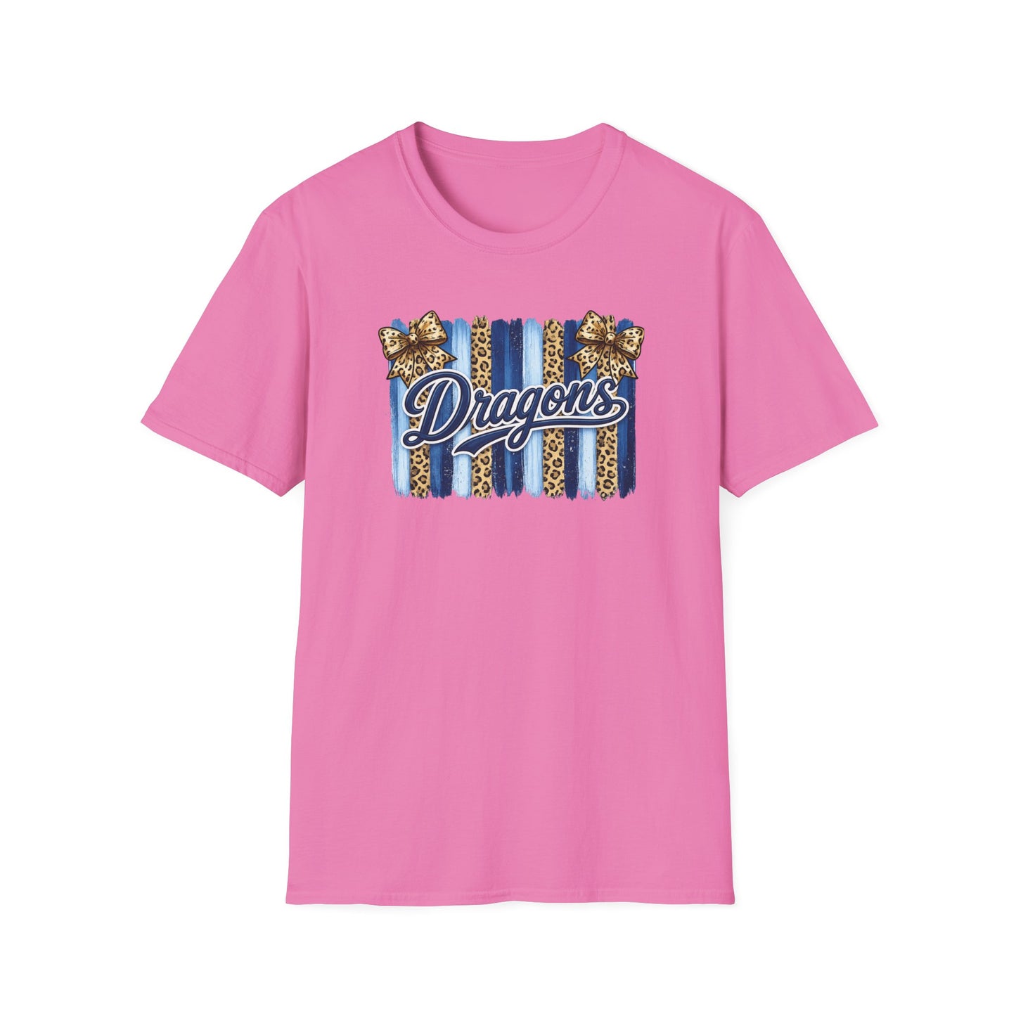 School Spirit Collection - Leopard Stripe T-Shirt