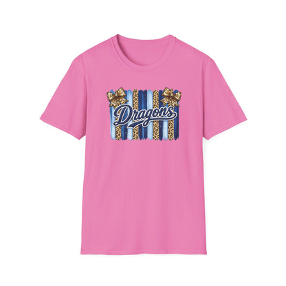 School Spirit Collection - Leopard Stripe T-Shirt